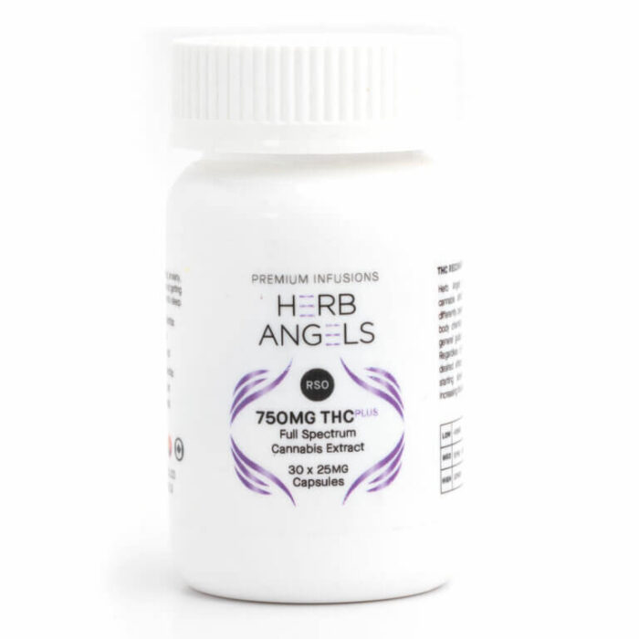750mg THC Plus Capsules (Herb Angels)