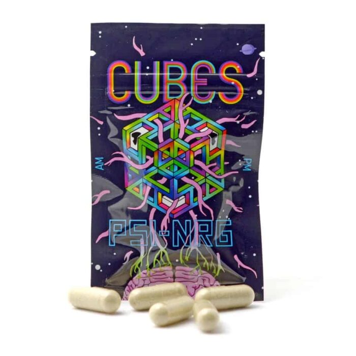 Buy Cubes PSI-NRG Magic Mushroom Capsules Online